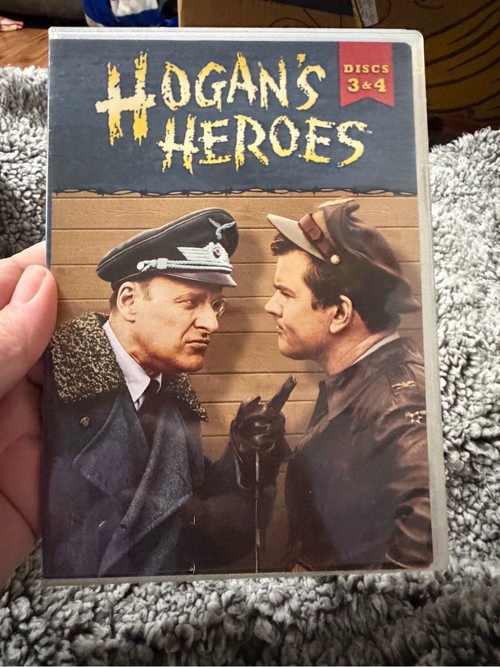 Hogan's Heroes Discs 3 & 4 DVD - Navy and Tan Packaging